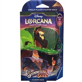 Shimmering Skies - Starter Deck - Emerald & Steel - Disney Lorcana (ENG)